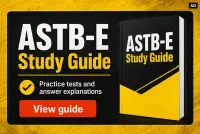 ASTB-E study guide with practice tests
